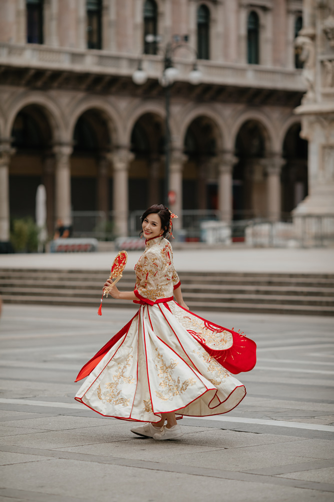 honeymoon photographer in Milan