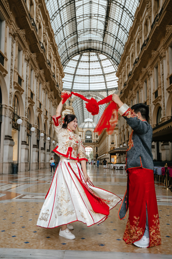 honeymoon photographer in Milan