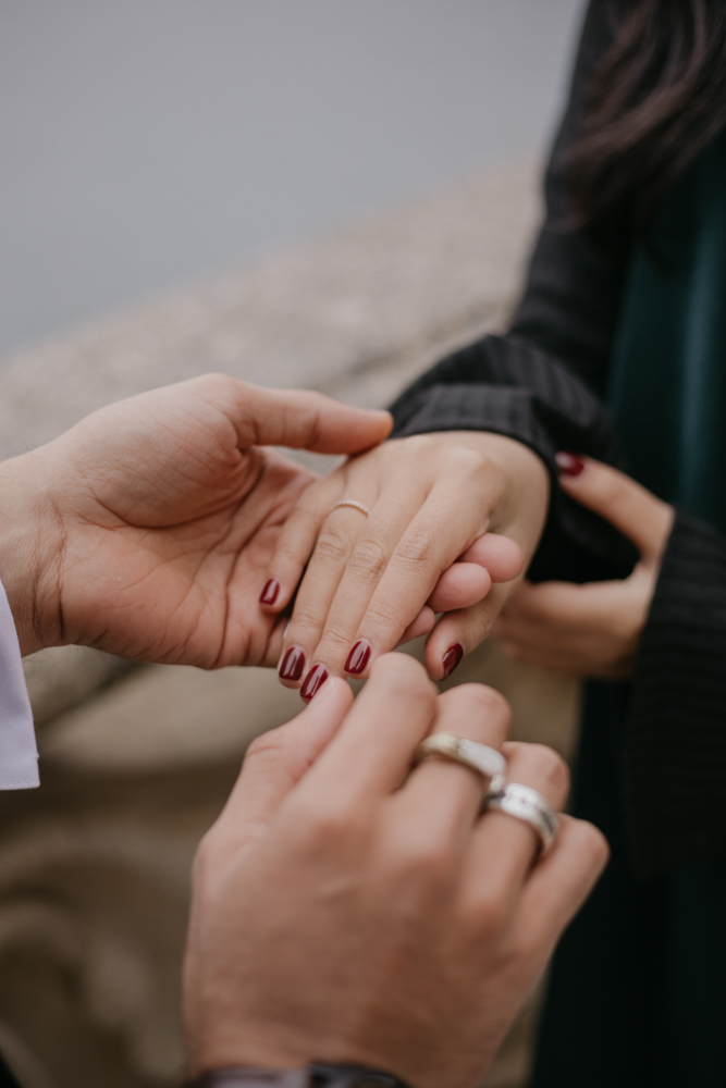 Lake Como proposal captured by professional photographer
