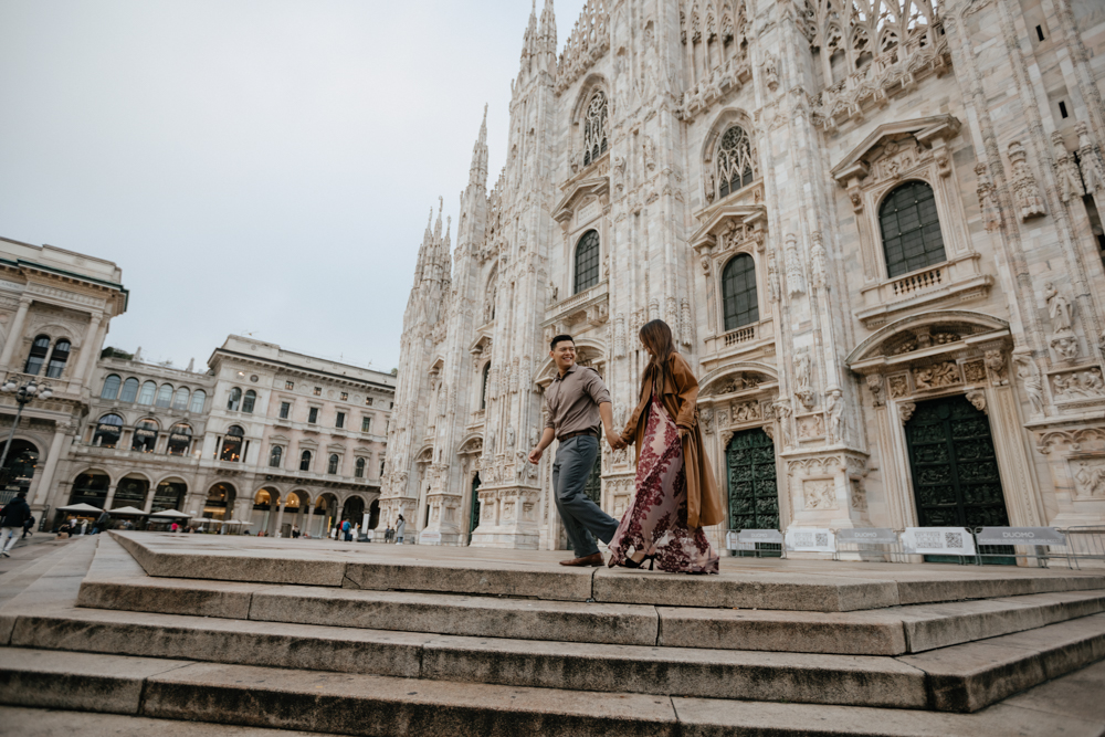 honeymoon couple photos Italy