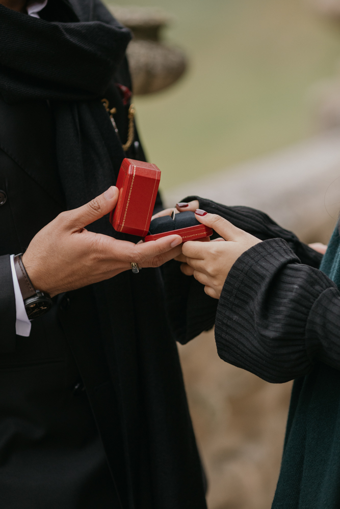 Lake Como proposal captured by professional photographer